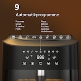 thumbnail of Airfryer 9L XL Heißluftfritteuse mit Digital-Touchscreen, 9 voreingestellten Programmen, 2350 W, Sichtfenster mit Beleuchtung, fettarm oder ohne Öl