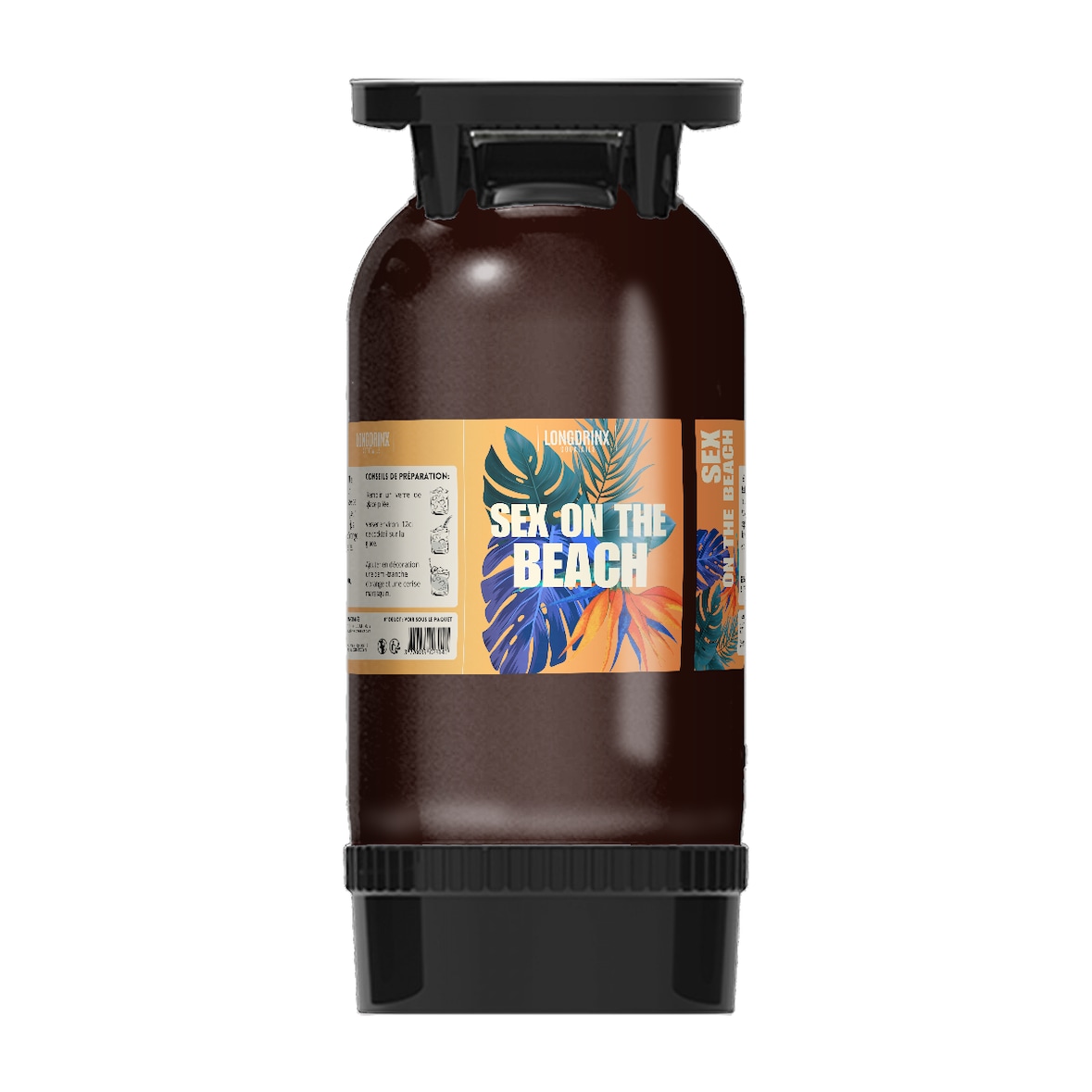 LONGDRINX - SEX ON THE BEACH PRESSION - Cocktail prêt-à-servir - 12,5% alc. - 20 Litres