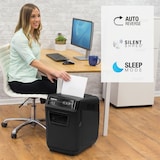 thumbnail of Fellowes AutoMax 150C Aktenvernichter Kreuzschreddern 23 cm Schwarz, Grau