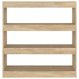 thumbnail of vidaXL Bücherregal/Raumteiler Sonoma-Eiche 100x30x103 cm