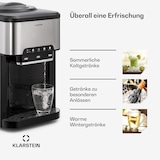 thumbnail of Aqueous Eiswürfelmaschine 3-in-1: Eiswürfel, Wasserspender: heiß & kalt 20 kg/24h Silber