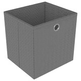thumbnail of vidaXL Kast met 15 vakken met boxen 103x30x175,5 cm stof zwart