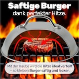 thumbnail of Smash-Burger Maker Set 4-teilig mit Haube, Pressen und BBQ-Wender