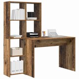 thumbnail of vidaXL Schreibtisch Altholz 138,5 x 55 x 143 cm Holzwerkstoff