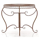 thumbnail of Mesa de jardin Sheela Marrón antiguo