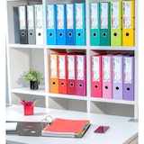 thumbnail of Exacompta 53354E 10x Premium-Ordner PREM'TOUCH aus PP mit 2 Ringen, Rücken 80mm, 32x30cm für DIN A4 MAXI - Dunkelgrau