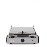 thumbnail of SAMMIC Plancha eléctrica de hierro fundido, con tapa, de 365 x 245 mm mod. GL-6. Superficie inferior lisa, superior acanalada.