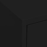 thumbnail of vidaXL Opbergkast 80x35x101,5 cm staal zwart