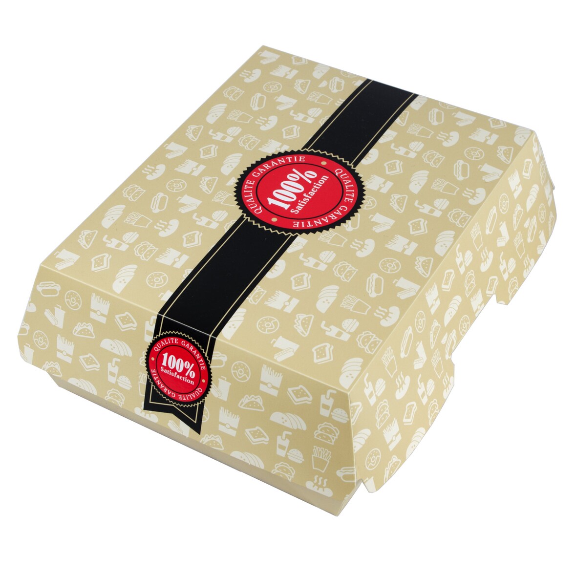 Boîte Big Sandwich Deluxe - Rouge 18 cm - par 300