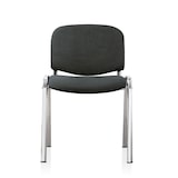 thumbnail of SIGMA Silla para visitas VC01, acero/tejido, antracita