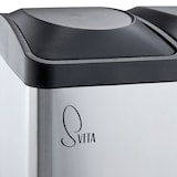 thumbnail of SVITA TC3X20 Pedaalemmer Afvalbak Afvalscheiding RVS (60L) Zilver