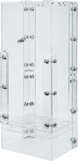thumbnail of Schneider - Eistütenhalter, Acryl, 240 x 195 x 615 mm