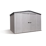 thumbnail of Abrigo Fraser 10,9 m² (3,10x3,76x2,06) – Metal Galvanizado – Montagem por Clipe – Resistente a Raios UV – Estrutura Reforçada