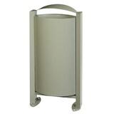 thumbnail of ROSSIGNOL Corbeille sur pied 60L ARKEA gris ciment