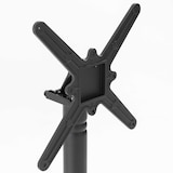 thumbnail of Runder Stehtisch 60 cm kippbar Marmorplatte weiß/gold und schwarz