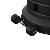 thumbnail of APANA 14KW Gas Heizpilz Bellamente ONE Gasheizstrahler für Terrasse Balkon Garten mit Transportrollen Umkippsicherung und Abschaltautomatik in schwarz