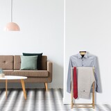 thumbnail of Relaxdays Herrendiener, Stummer Diener Bambus, Damen & Herren, Kleiderablage Schlafzimmer, HBT: 98,5 x 47 x 36 cm, natur