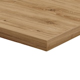 thumbnail of Bistrotisch 70x70 cm Stahlgestell Rund | Eiche Rom Natur