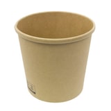 thumbnail of MONOUSO - Contenitore di Cartone Kraft-Kraft 750ml Ø11,7cm (25 Pezzi)