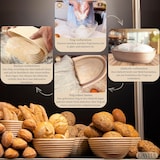 thumbnail of Layba Set di Cestini Rotondi (Medio + Grande) – Banneton in Rattan per Lievito Madre e Impasto