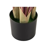 thumbnail of COSTWAY Planta Artificial 160 cm, Planta Artificial con Maceta y 11 Hojas, Planta Decorativa Verde