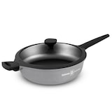 thumbnail of Sauteuse Fonte D'aluminium 28 Cm Avec Couvercle Chambord Titane St28tfi Durant Dupont