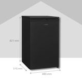 thumbnail of Telefunken CF-34-101-B Gefrierschrank (4-Sterne) / Höhe 82,1 cm / 160 kWh / 63 L Nutzinhalt