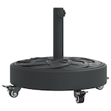 thumbnail of vidaXL Sonnenschirmständer mit Rollen für Ø38/48 mm Mast 27 kg Rund