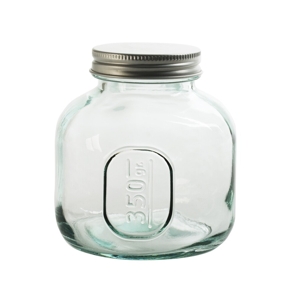 TABLE PASSION Topf aus recyceltem Glas 0,35 l mit Schraubdeckel - Table Passion Transparent Rund Glas