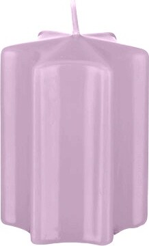Sternkerzen Mittelflieder 10 x Ø 6 cm, 4 Stück