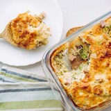 thumbnail of Relaxdays Auflaufform Set, 2 Größen, Glas, Ofenformen für Lasagne, Gratin, Tiramisu, spülmaschinengeeignet, transparent