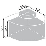 thumbnail of Naber Cabbi® 3, Abfallsammler für Schwenktechnik, anthrazit 8013171