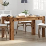thumbnail of Mesa de comedor madera ingeniería envejecida 140x74,5x76 cm