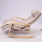 thumbnail of Relaxsessel Schaukelstuhl Massagefunktion grau X8