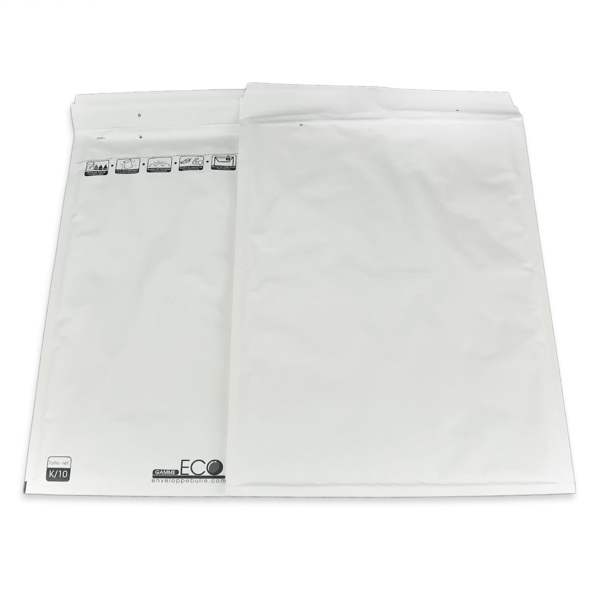 Lot de 1000 Enveloppes à bulles ECO K/10 format 345x470 mm