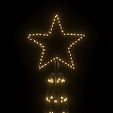 thumbnail of vidaXL LED-Weihnachtsbaum Kegelform Warmweiß 3000 LEDs 230x800 cm