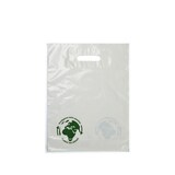 thumbnail of Sacchetto di plastica 3 bottiglie LDPE bianco manici ritagliati 30x40+4,5 cm per 1000 unità – Gimex