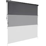 thumbnail of tectake Estor vertical ELOISE con 2 soportes de pared - 180 x 250 cm gris oscuro