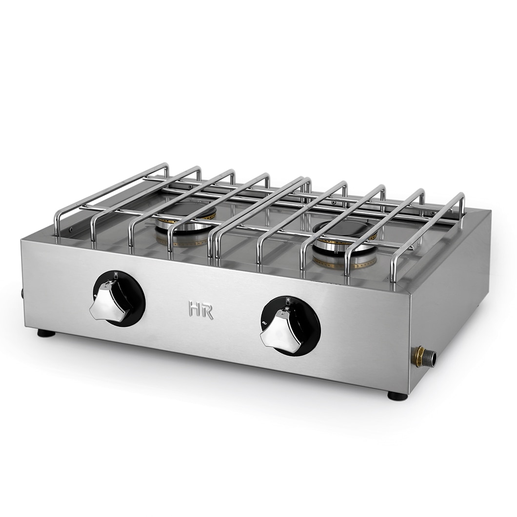 Fogão económico de dois queimadores