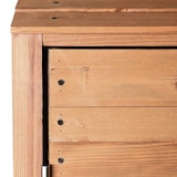 thumbnail of Geräteschuppen HWC-J75, Geräteschrank Gerätehaus, Holz gebeizt MVG-zertifiziert, 180x250x93cm ~ naturfarben