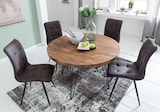 thumbnail of WOHNLING Esszimmertisch rund Ø 120 cm Massivholz Sheesham Esstisch Küchentisch