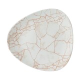 thumbnail of Churchill Super Vit Studio Prints Kintsugi Flache Dreieckige Teller, 26,5 cm, 12 Stück, Koralle