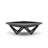 thumbnail of The Favilla Feuerkorb schwarz Premium-Feuerstelle (pulverbeschichtet) Wetterfester Stahl, für Garten