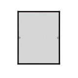 thumbnail of Fliegengitter Insektenschutz Fenster Alu Rahmen Bausatz 40 x 60 braun auf Maß