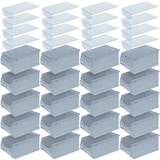 thumbnail of Sichtkästen-Set, 20x Sichtbox PROFI LB3 mit transparentem Staubdeckel, grau, Inhalt 7,6 Liter, LxBxH 350 x 200 x 150 mm