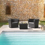 thumbnail of SHAF - Set de Muebles de Jardín y Terraza Nova Tete a Tete Color Grafito 2 Sillones y Mesa de Centro