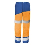 thumbnail of Cepovett - Pantalon avec poches genoux Fluo SAFE XP Orange / Bleu Taille L