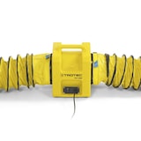 thumbnail of TROTEC Förderventilator TTV 1500 Gewerbe Ventilator Belüftung Entlüftung Lufttransportschlauch Staubsack stapelbar 1050 m³/h 5 m/s