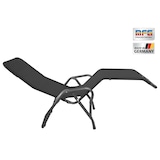 thumbnail of MFG Bäderliege "Pool 3", anthrait/schwarz