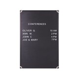 thumbnail of Bi-Office LetterBoard - Pizarra con Letras Intercambiables, Marco de Aluminio Negro, 60 x 90 cm